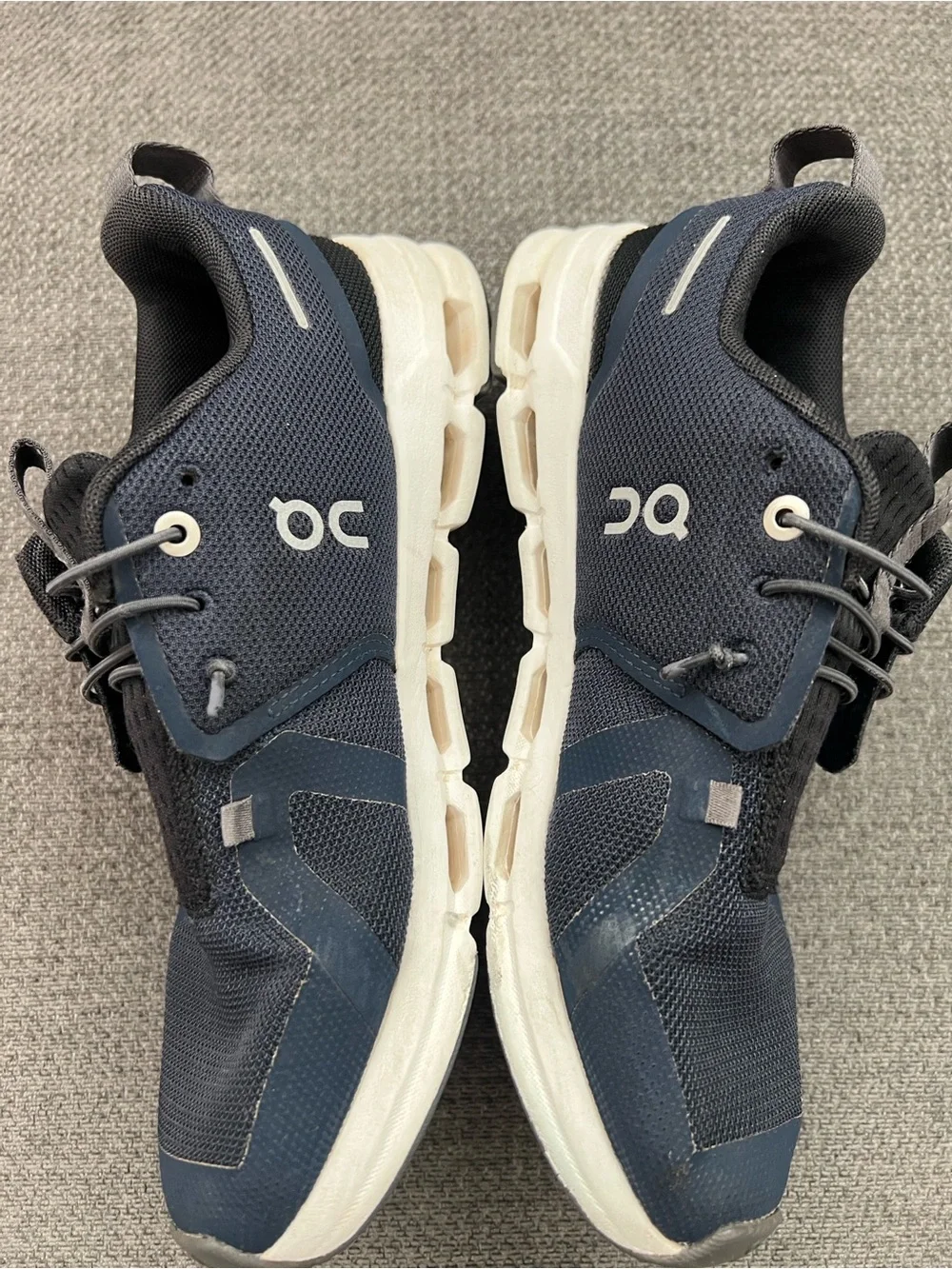 On Running Kids Navy Blue Athletic Sneakers